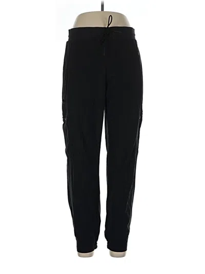Pre-owned Athleta Cargo Pants In Black