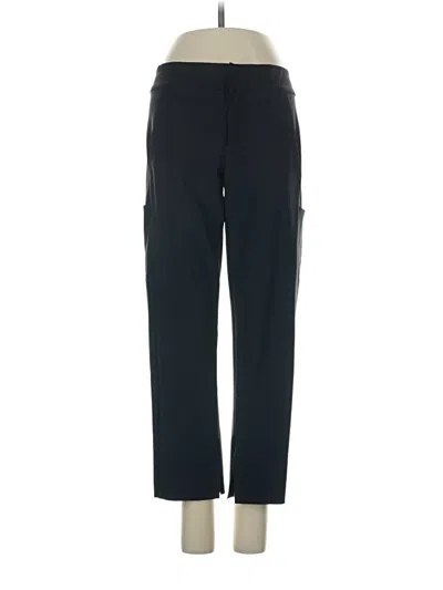 Pre-owned Athleta Cargo Pants In Black