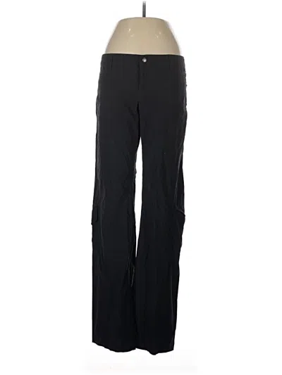Pre-owned Athleta Cargo Pants In Black