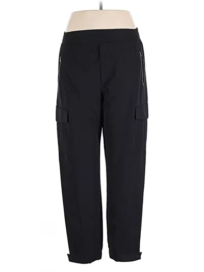 Pre-owned Athleta Cargo Pants In Black