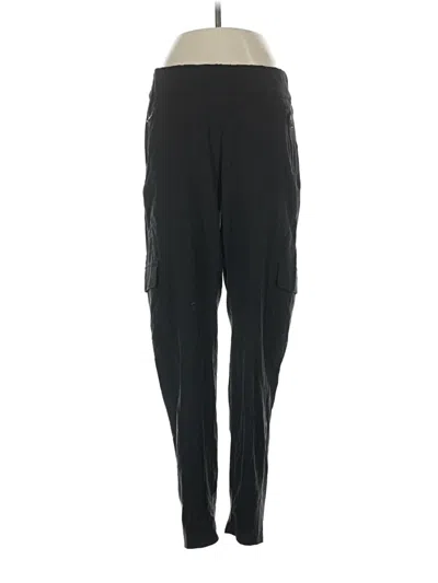 Pre-owned Athleta Cargo Pants In Black