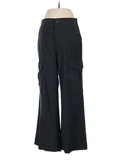Pre-owned Athleta Cargo Pants In Black