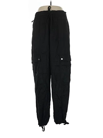 Pre-owned Athleta Cargo Pants In Black