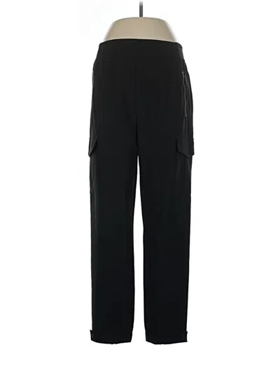 Pre-owned Athleta Cargo Pants In Black