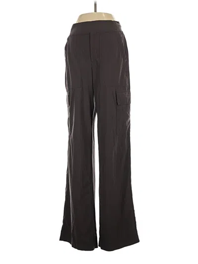 Pre-owned Athleta Cargo Pants In Black