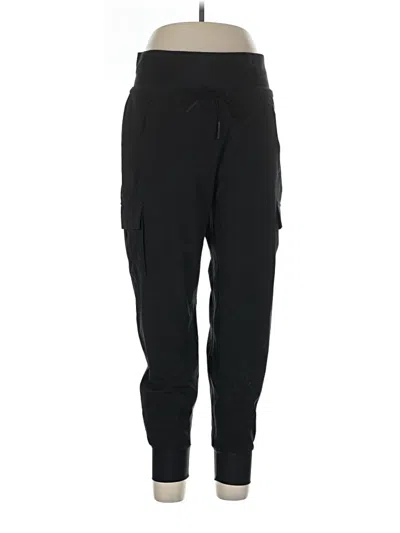 Pre-owned Athleta Cargo Pants In Black