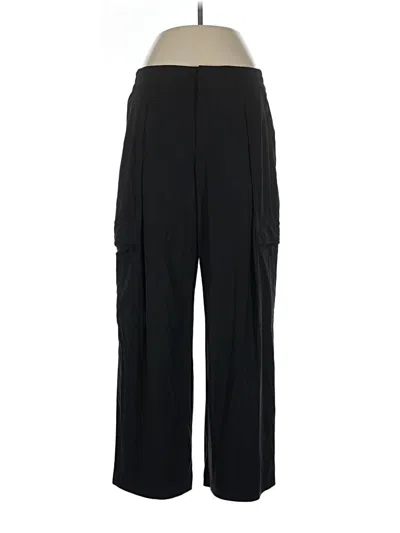 Pre-owned Athleta Cargo Pants In Black