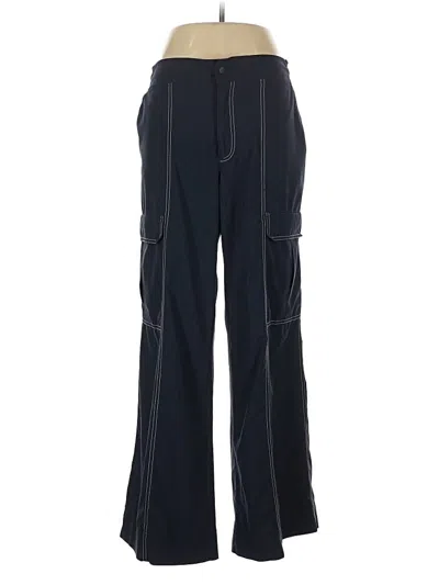 Pre-owned Athleta Cargo Pants In Blue