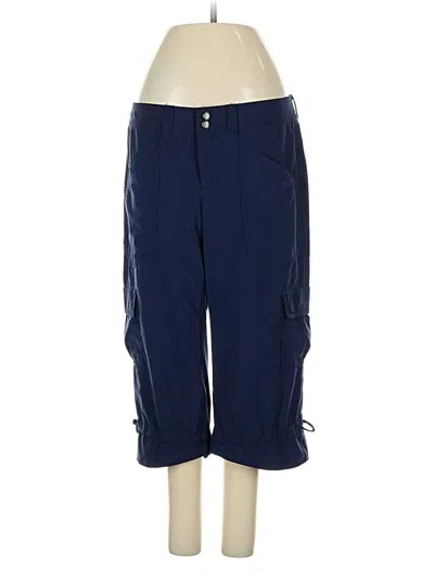 Pre-owned Athleta Cargo Pants In Blue