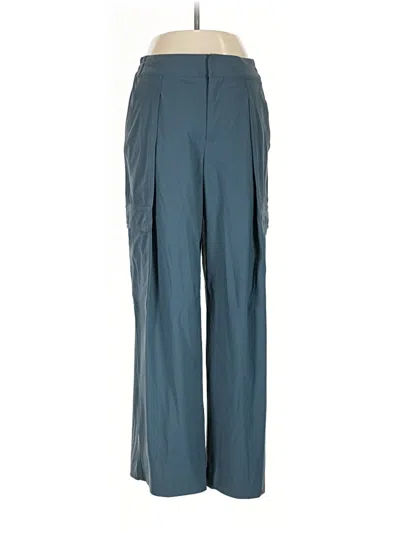 Pre-owned Athleta Cargo Pants In Blue