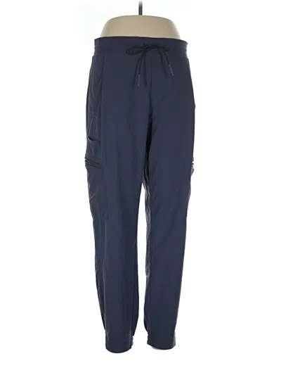 Pre-owned Athleta Cargo Pants In Blue