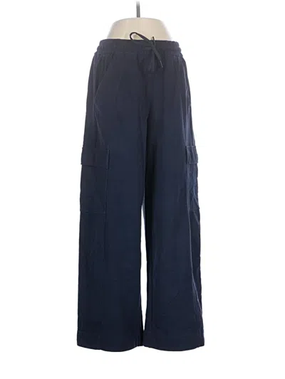 Pre-owned Athleta Cargo Pants In Blue