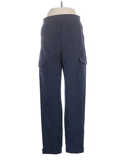 Pre-owned Athleta Cargo Pants In Blue