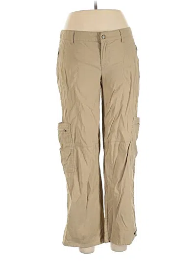 Pre-owned Athleta Cargo Pants In Brown