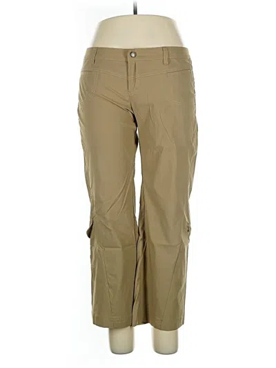 Pre-owned Athleta Cargo Pants In Brown