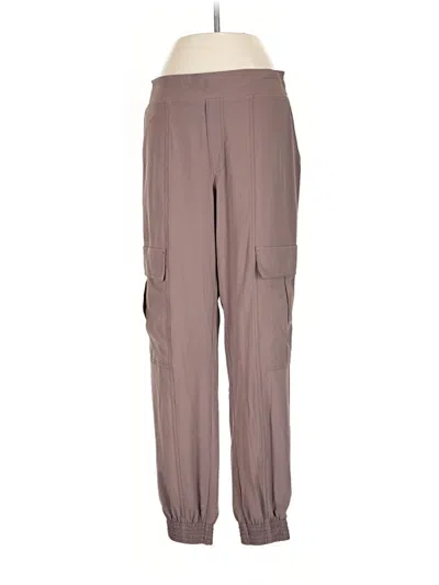 Pre-owned Athleta Cargo Pants In Brown