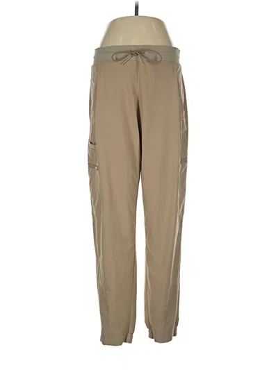 Pre-owned Athleta Cargo Pants In Brown