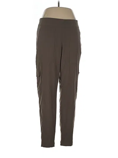 Pre-owned Athleta Cargo Pants In Brown