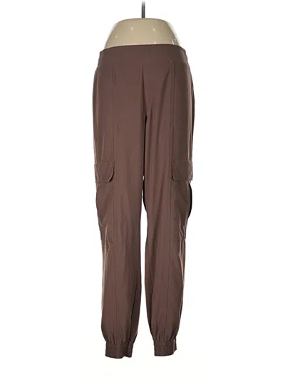 Pre-owned Athleta Cargo Pants In Brown