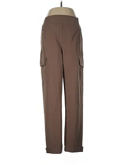 Pre-owned Athleta Cargo Pants In Brown