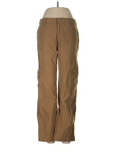 Pre-owned Athleta Cargo Pants In Brown