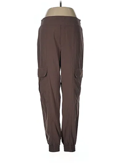 Pre-owned Athleta Cargo Pants In Brown