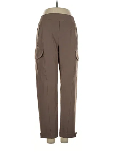 Pre-owned Athleta Cargo Pants In Brown