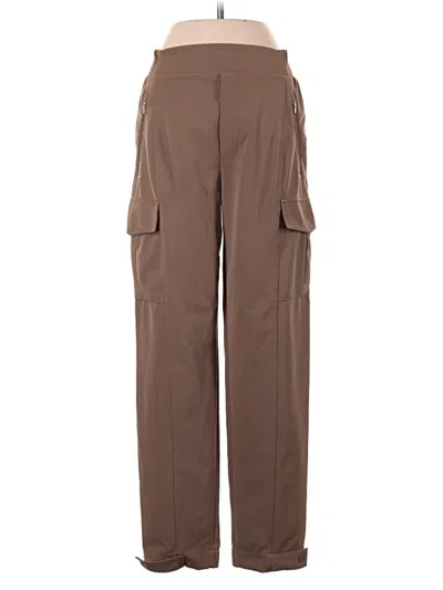 Pre-owned Athleta Cargo Pants In Brown