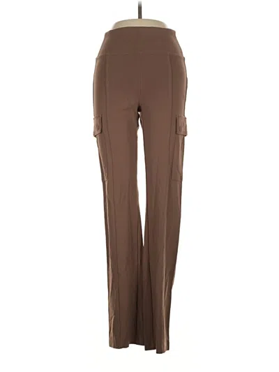 Pre-owned Athleta Cargo Pants In Brown