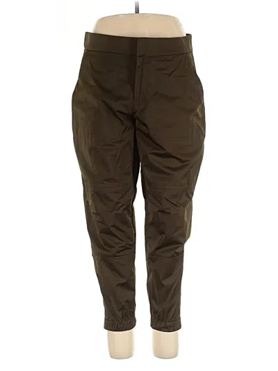 Pre-owned Athleta Cargo Pants In Brown