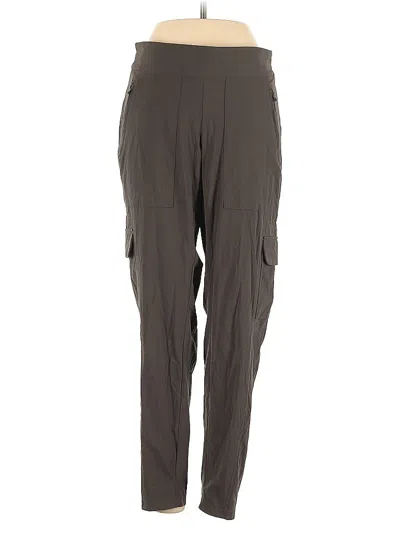 Pre-owned Athleta Cargo Pants In Brown