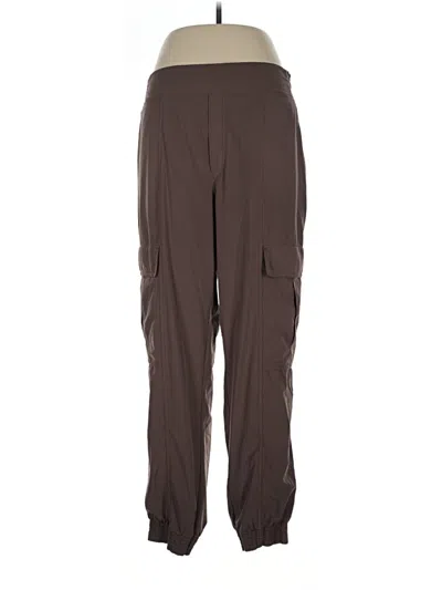 Pre-owned Athleta Cargo Pants In Brown