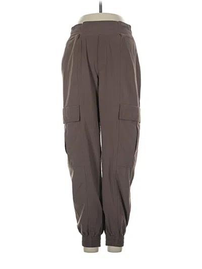 Pre-owned Athleta Cargo Pants In Brown