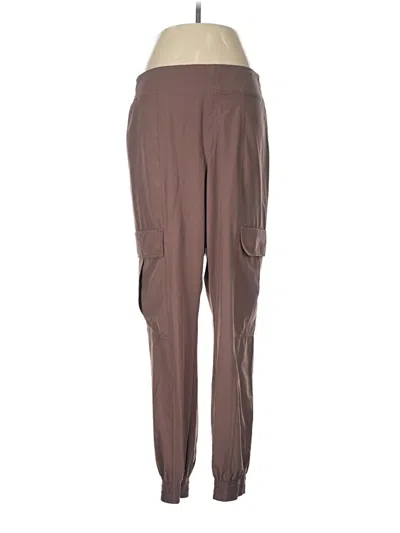 Pre-owned Athleta Cargo Pants In Brown