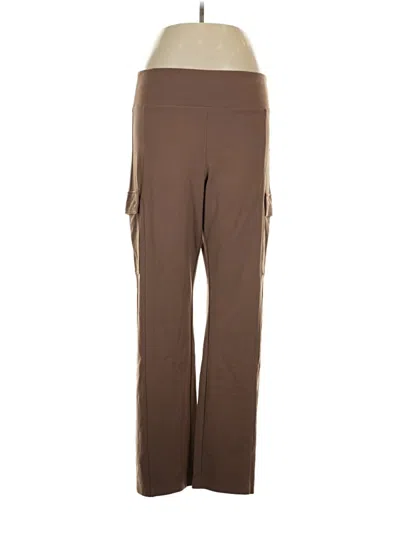 Pre-owned Athleta Cargo Pants In Brown