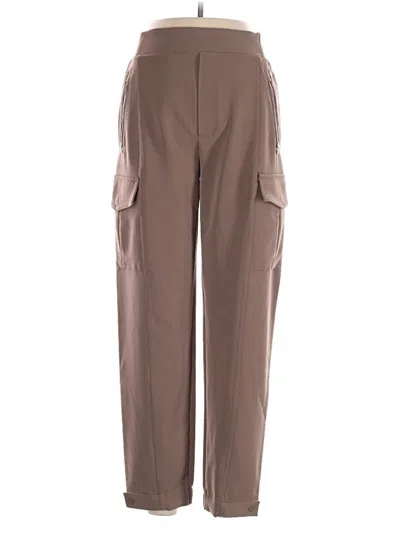 Pre-owned Athleta Cargo Pants In Brown