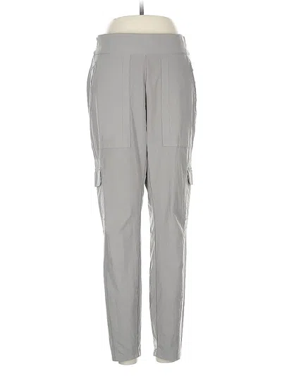 Pre-owned Athleta Cargo Pants In Gray
