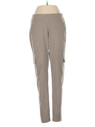 Pre-owned Athleta Cargo Pants In Gray