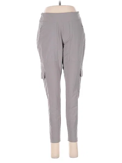 Pre-owned Athleta Cargo Pants In Gray