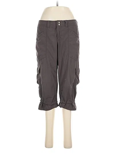 Pre-owned Athleta Cargo Pants In Gray