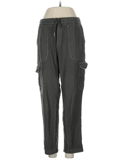 Pre-owned Athleta Cargo Pants In Gray