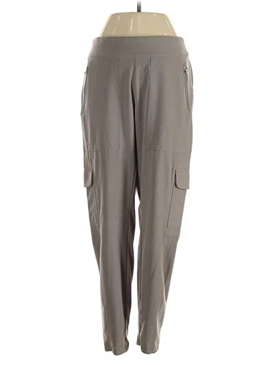 Pre-owned Athleta Cargo Pants In Gray