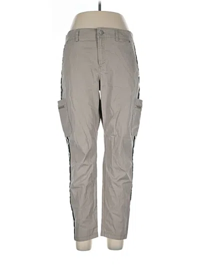 Pre-owned Athleta Cargo Pants In Gray
