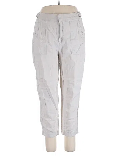 Pre-owned Athleta Cargo Pants In Gray