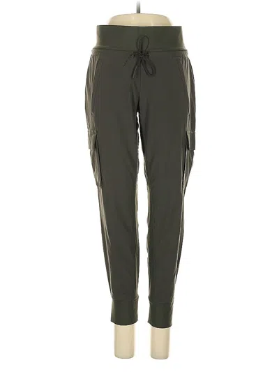 Pre-owned Athleta Cargo Pants In Green