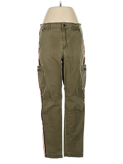 Pre-owned Athleta Cargo Pants In Green