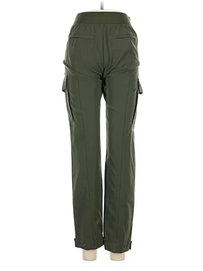 Pre-owned Athleta Cargo Pants In Green