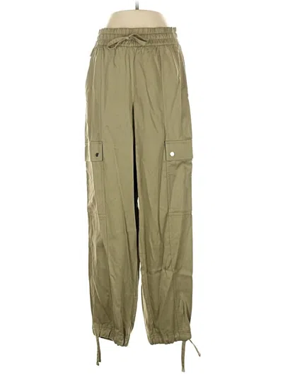 Pre-owned Athleta Cargo Pants In Green