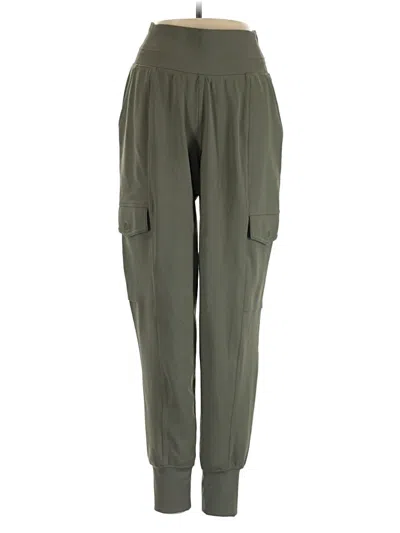 Pre-owned Athleta Cargo Pants In Green