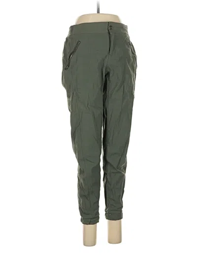 Pre-owned Athleta Cargo Pants In Green